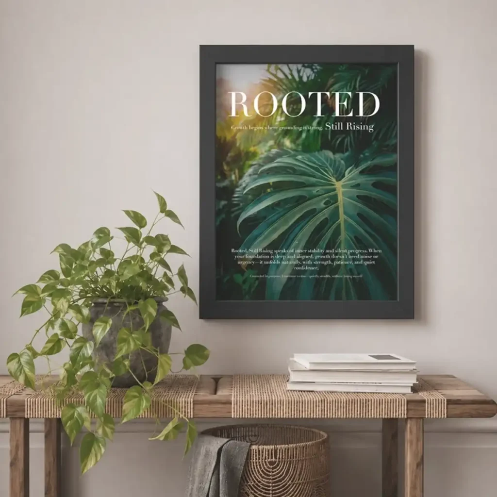 Botanical 11 × 14 inch Framed Poster