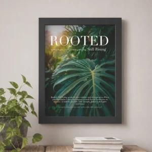 Botanical 11 × 14 inch Framed Poster