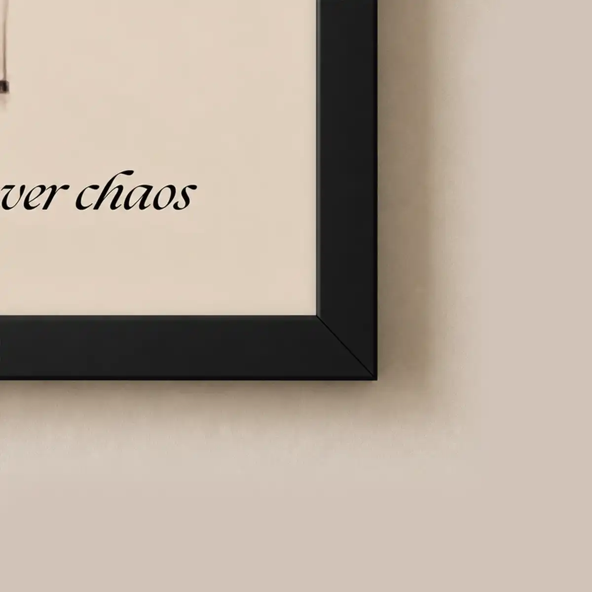 Poise Over Pressure Framed Poster