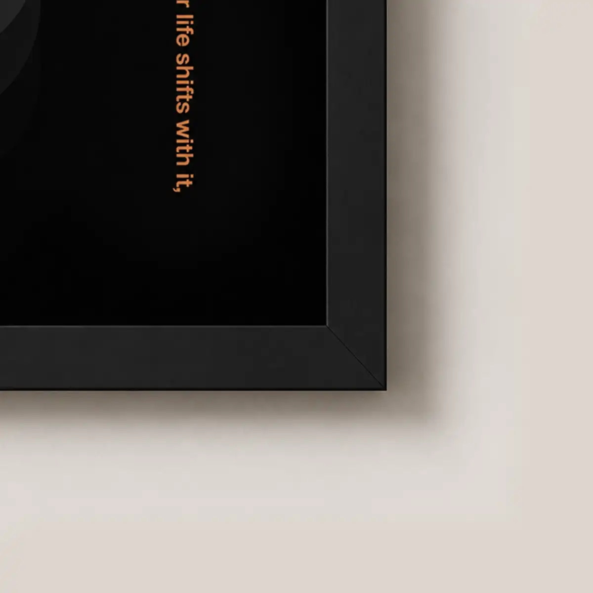 Your Energy Decides Your Direction Framed Poster