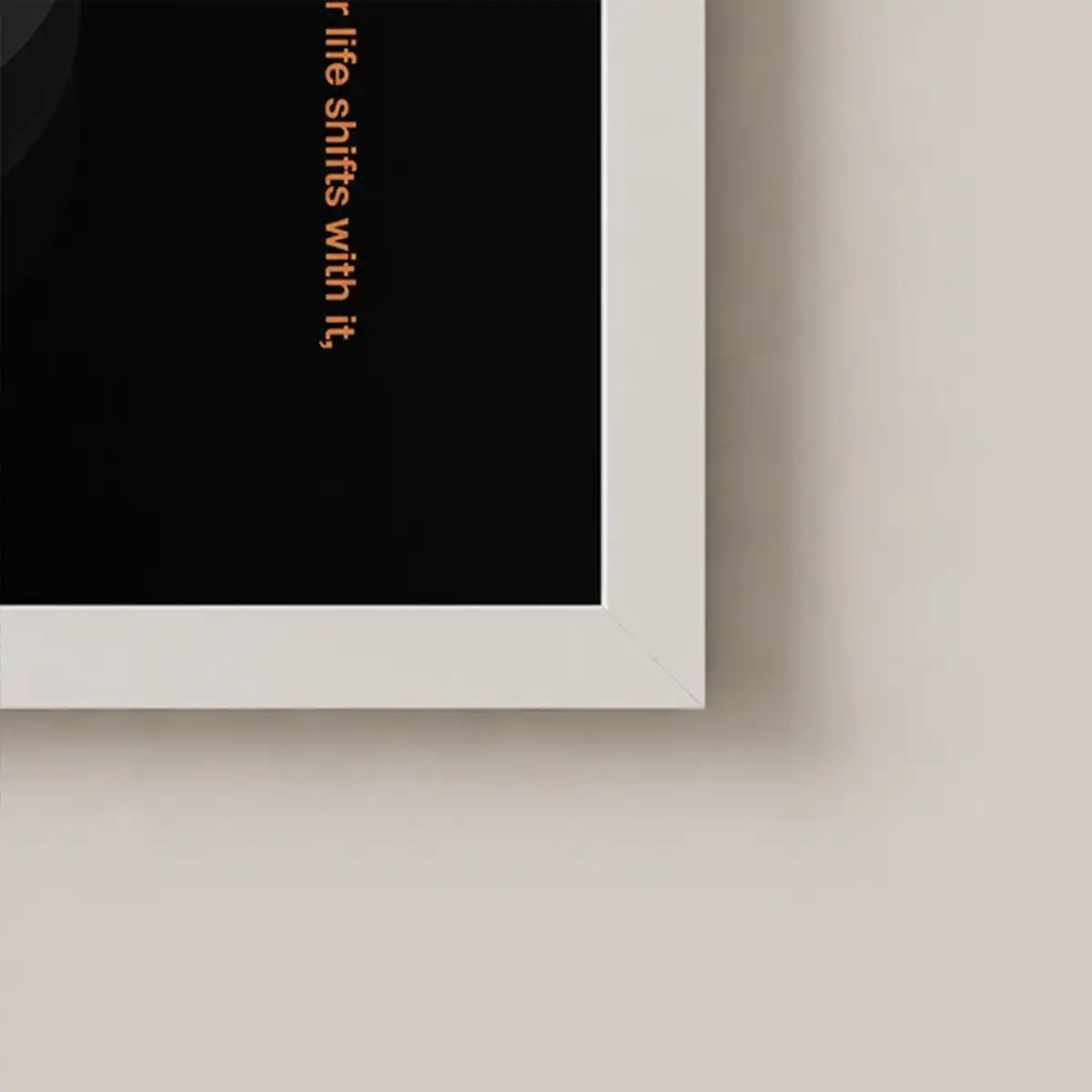 Your Energy Decides Your Direction Framed Poster