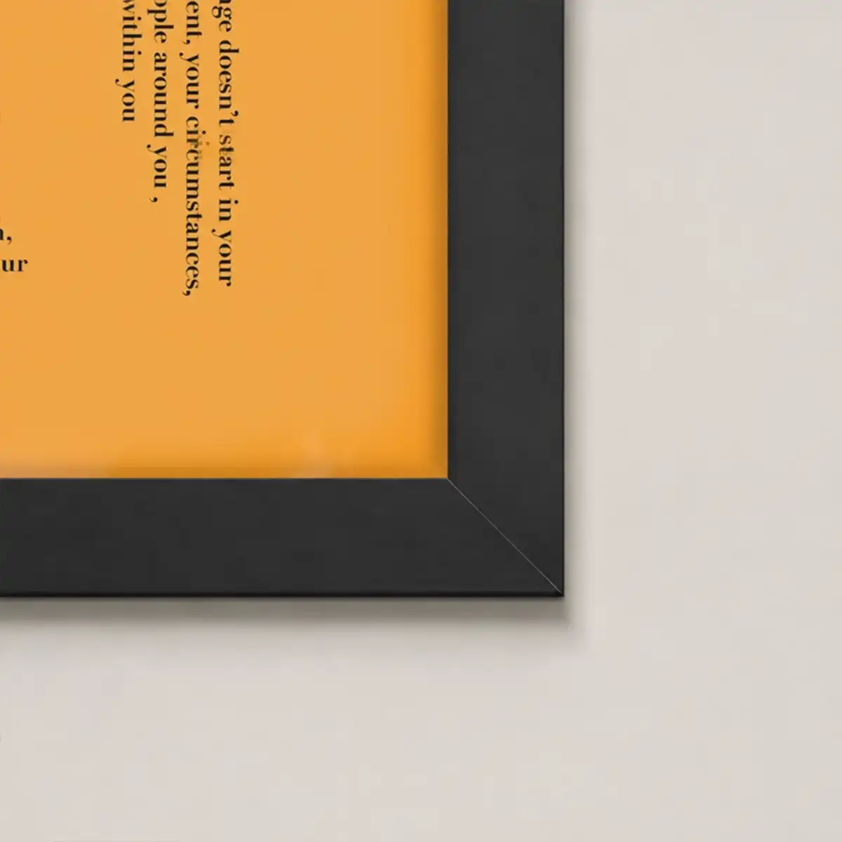 Forward Within First Framed Poster