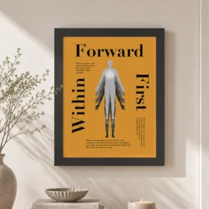 Forward Within First Framed Poster