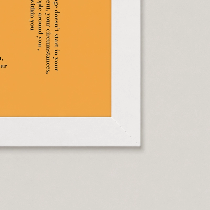 Forward Within First Framed Poster
