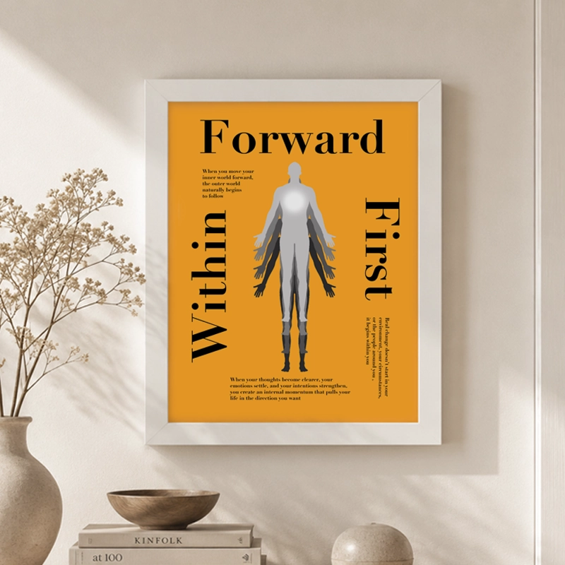 Forward Within First Framed Poster