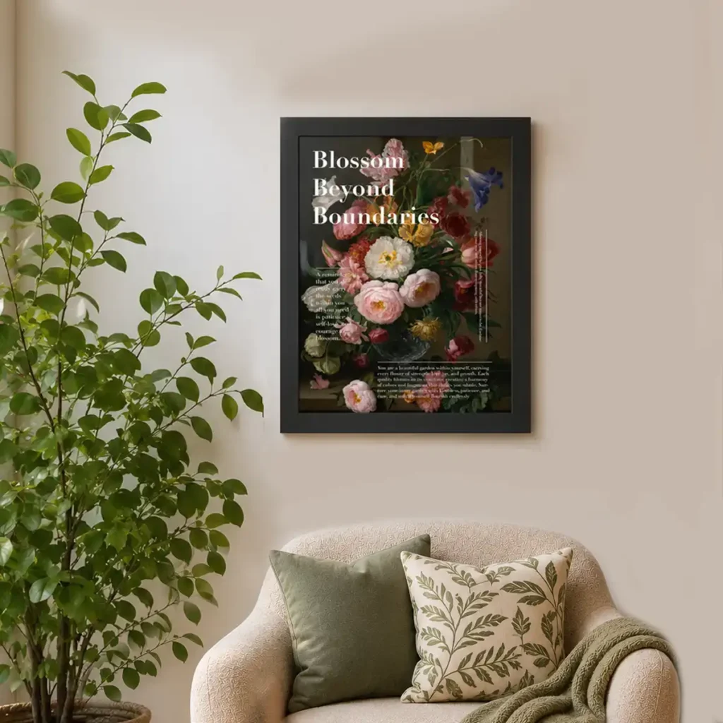 Blossom Beyond Boundaries Wall Art