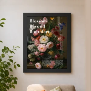Blossom Beyond Boundaries Wall Art