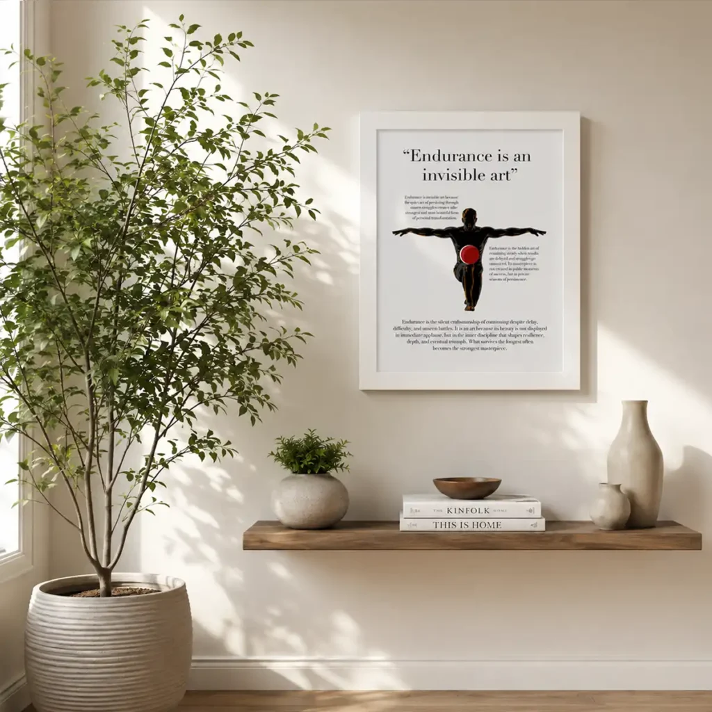 Endurance The Invisible Wall Art