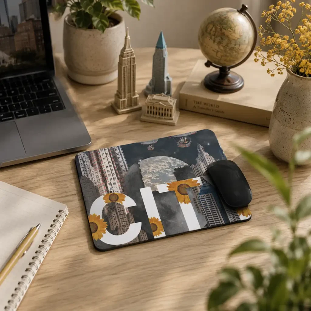 Urban Bloom Mouse Pad