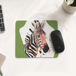 Zebra Muse Mouse Pad