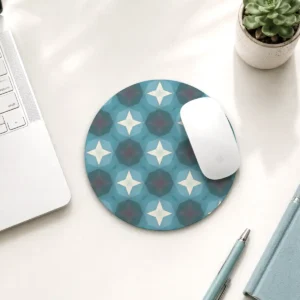 Aqua Star Mouse Pad