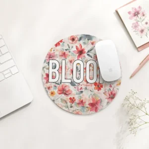 Floral Bloom Mouse Pad
