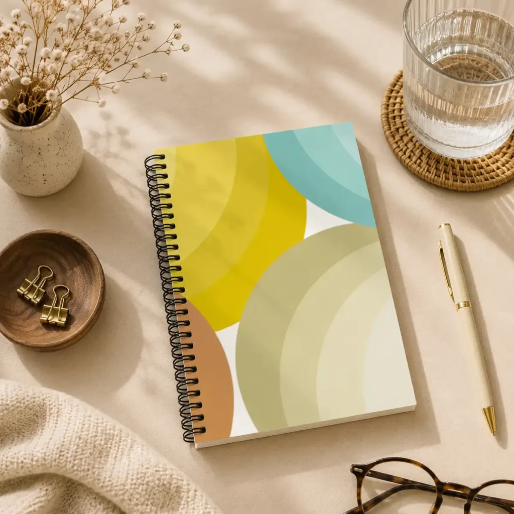 Sun Arcs Notebook