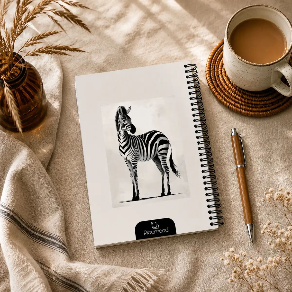 Safari Stripe Notebook