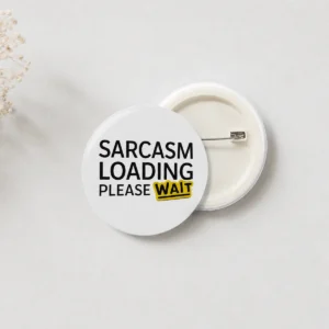 Sarcasm Loading Badge