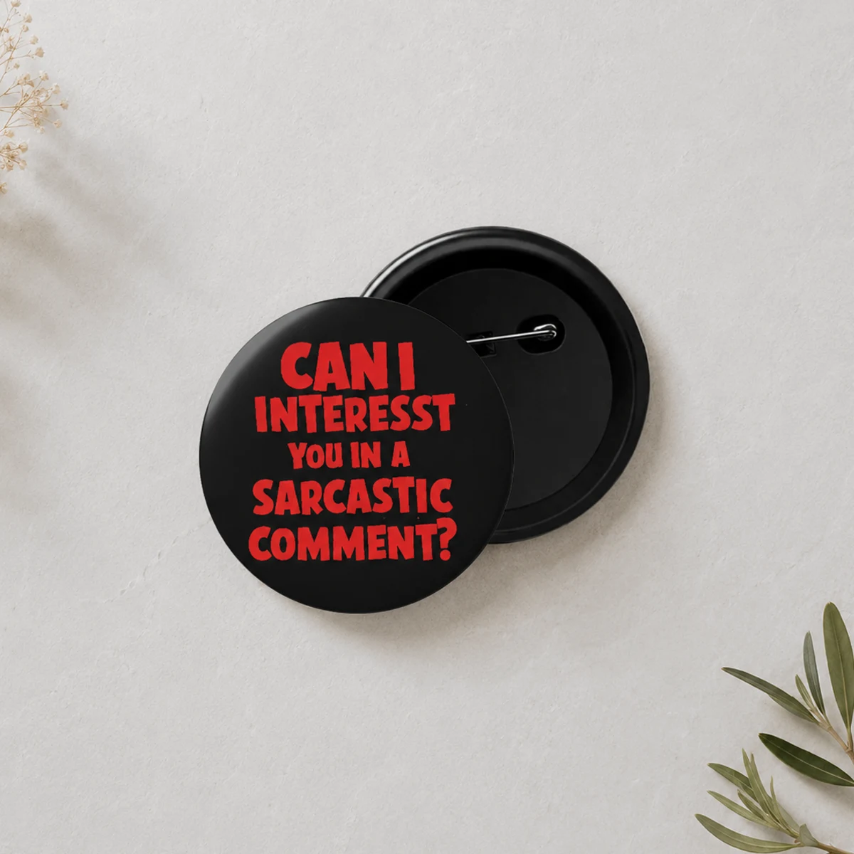 Sarcastic Comment Badge