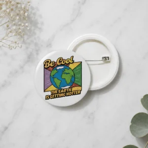 Hot Earth Badge