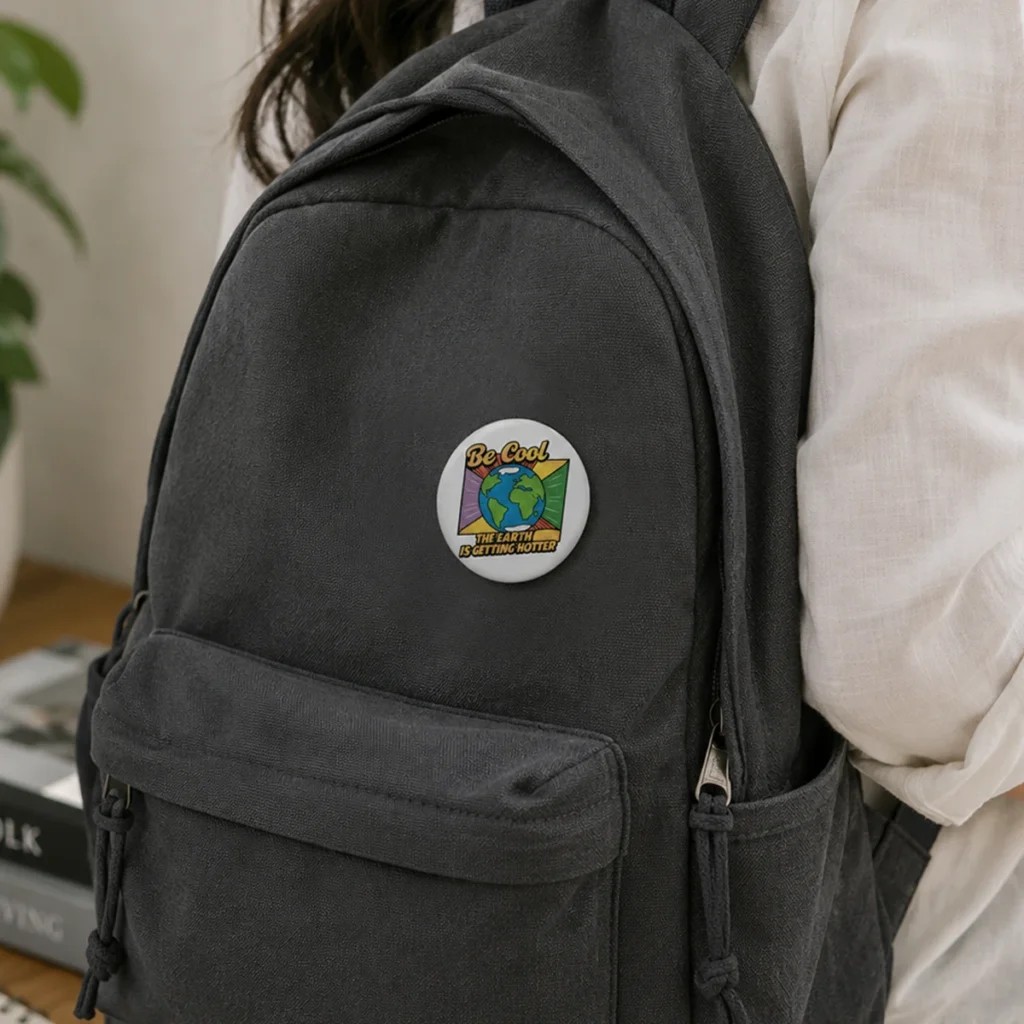Hot Earth Badge