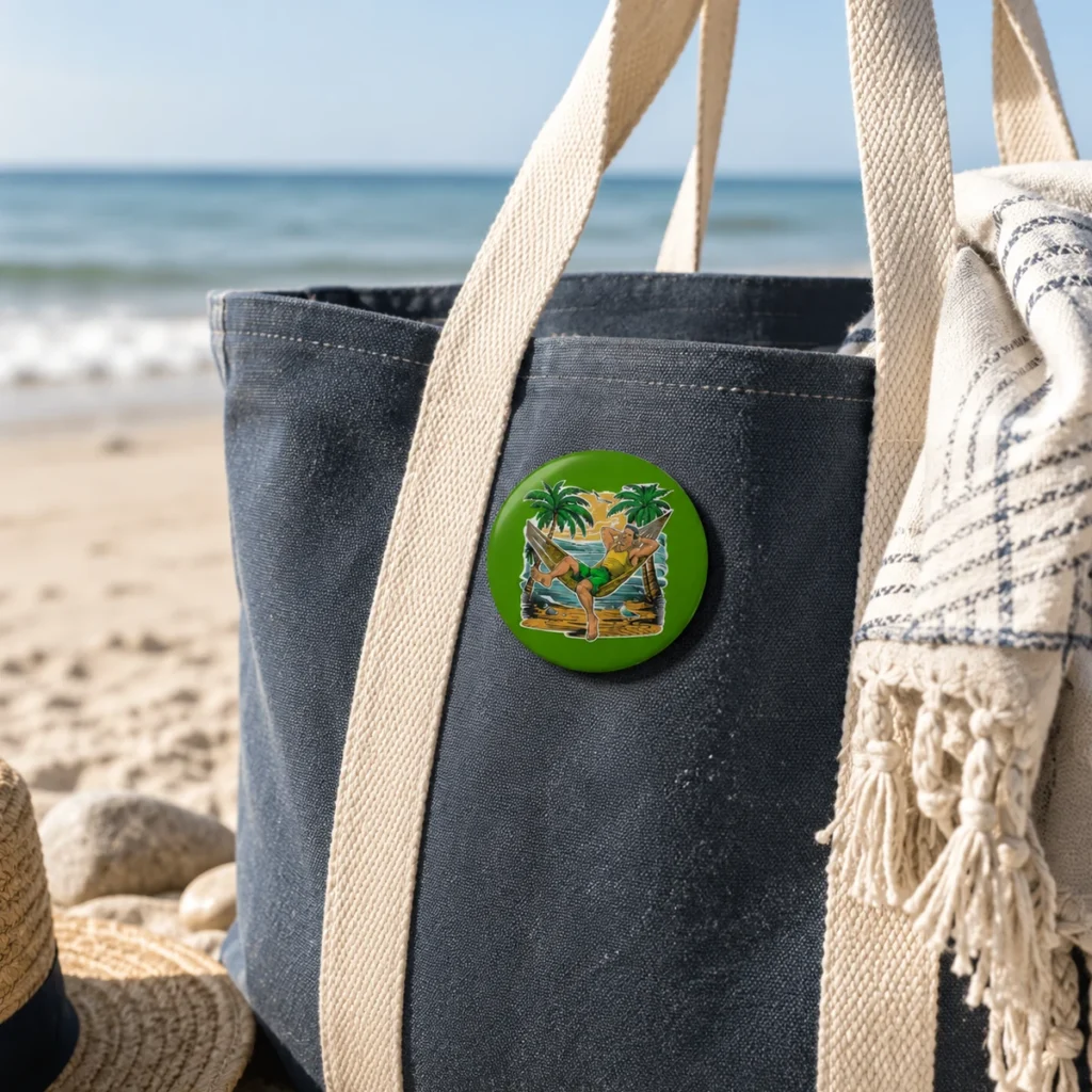 Beach Time Badge