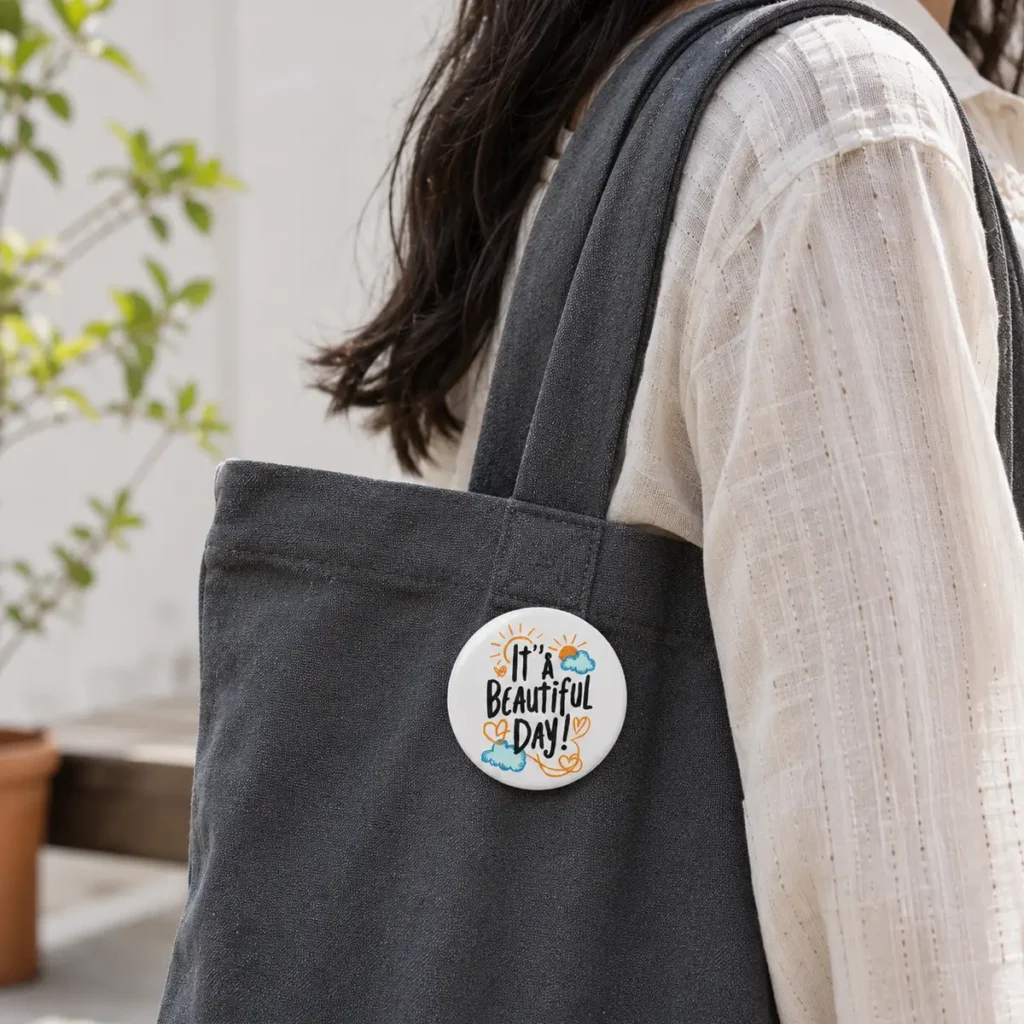 Beautiful Day Badge