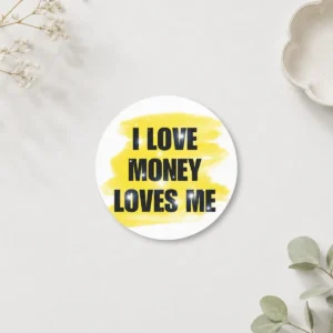Money Loves me Coaster