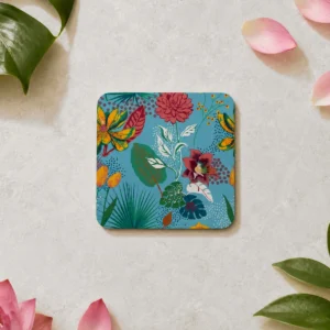 Blue Garden Coaster