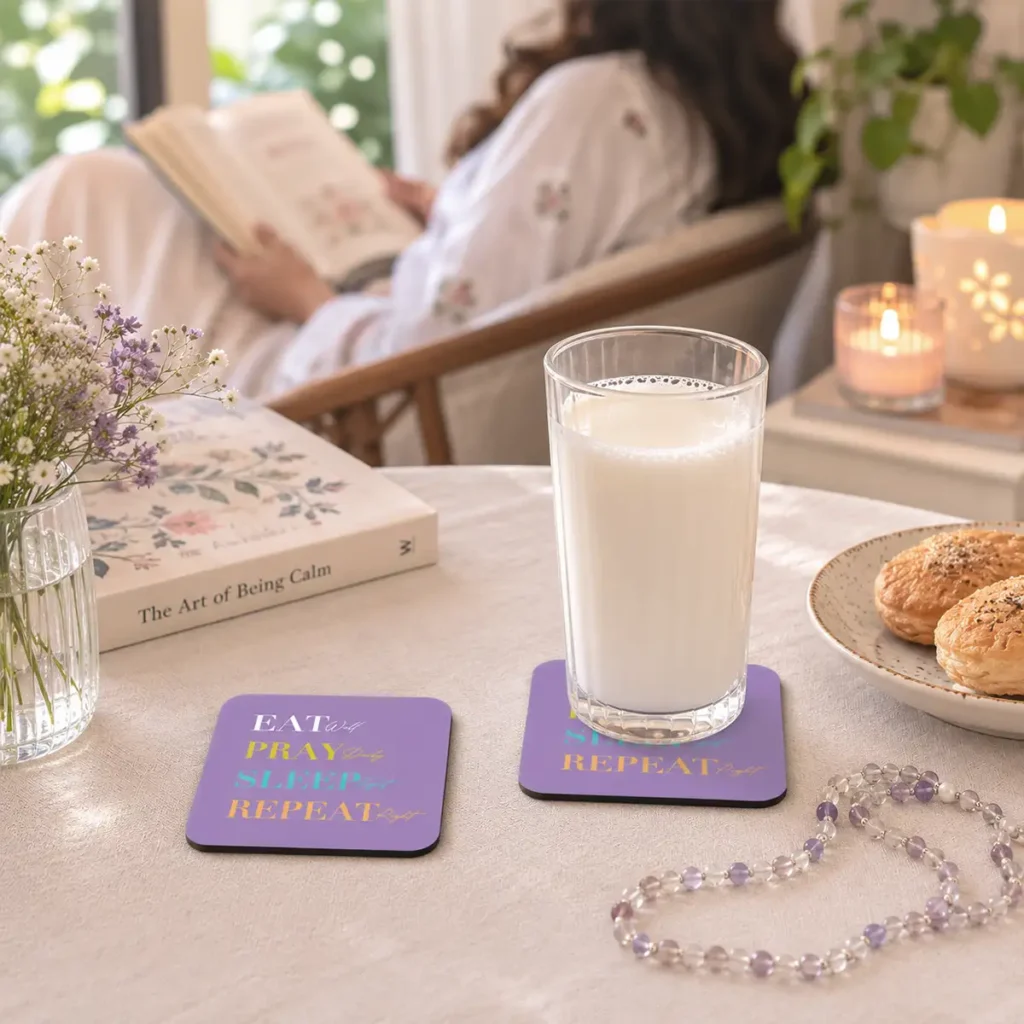 Eat Pray Sleep Coasters