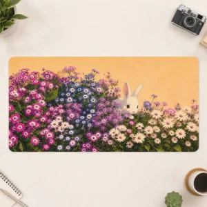 Bloom & Bunny Desk Mat