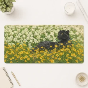 Still Untamed Desk Mat