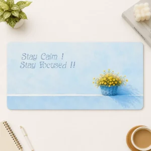 Calm & Focused Desk Mat