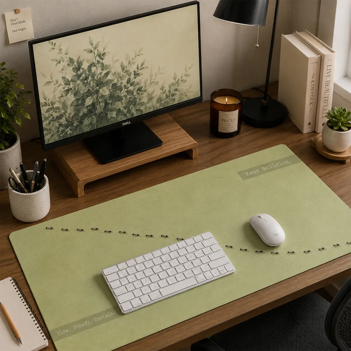 Keep going Desk Mat