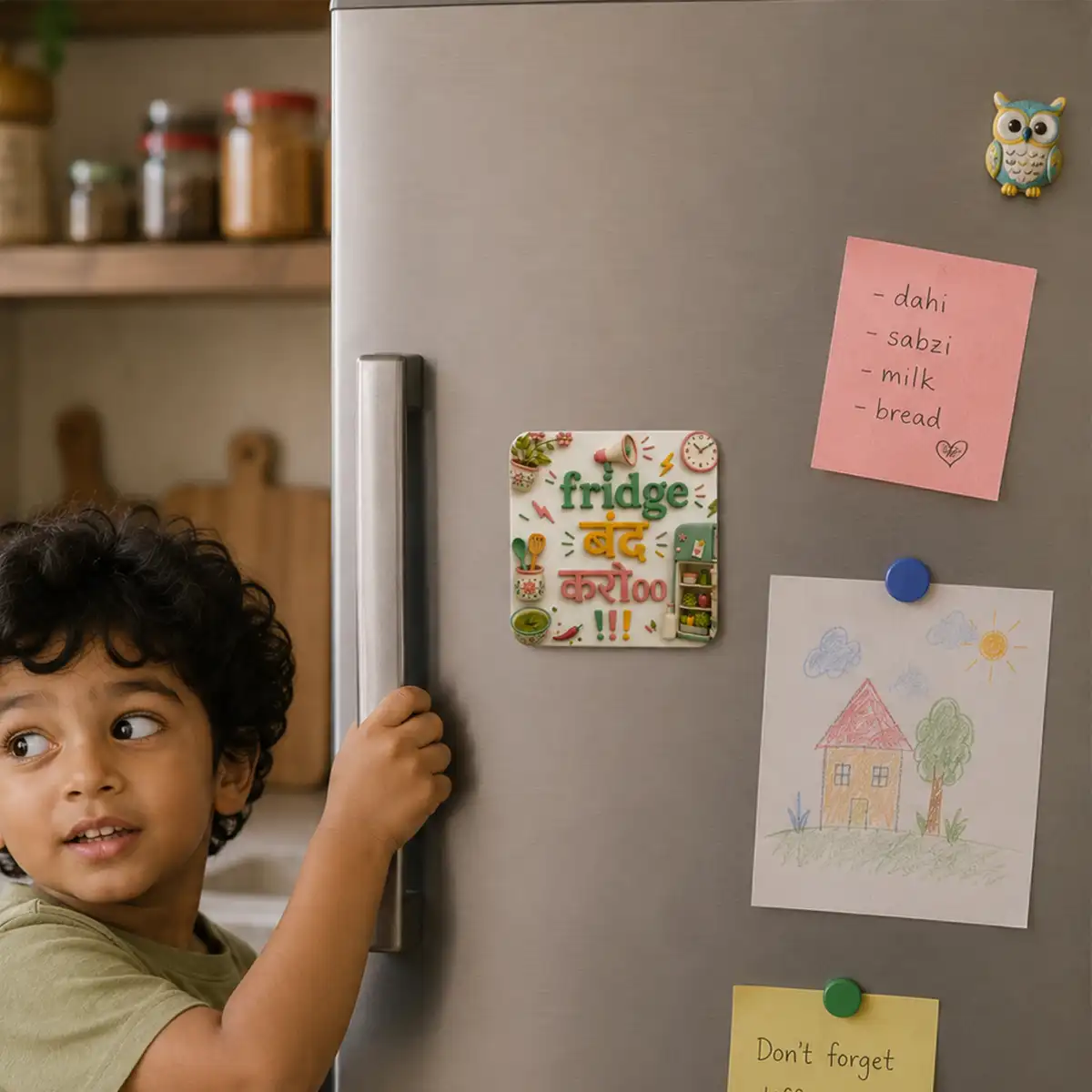 Fridge Band karo Magnet