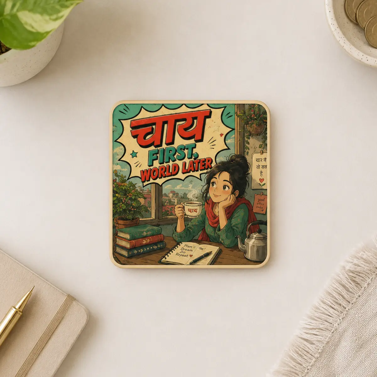 Chai First Magnet