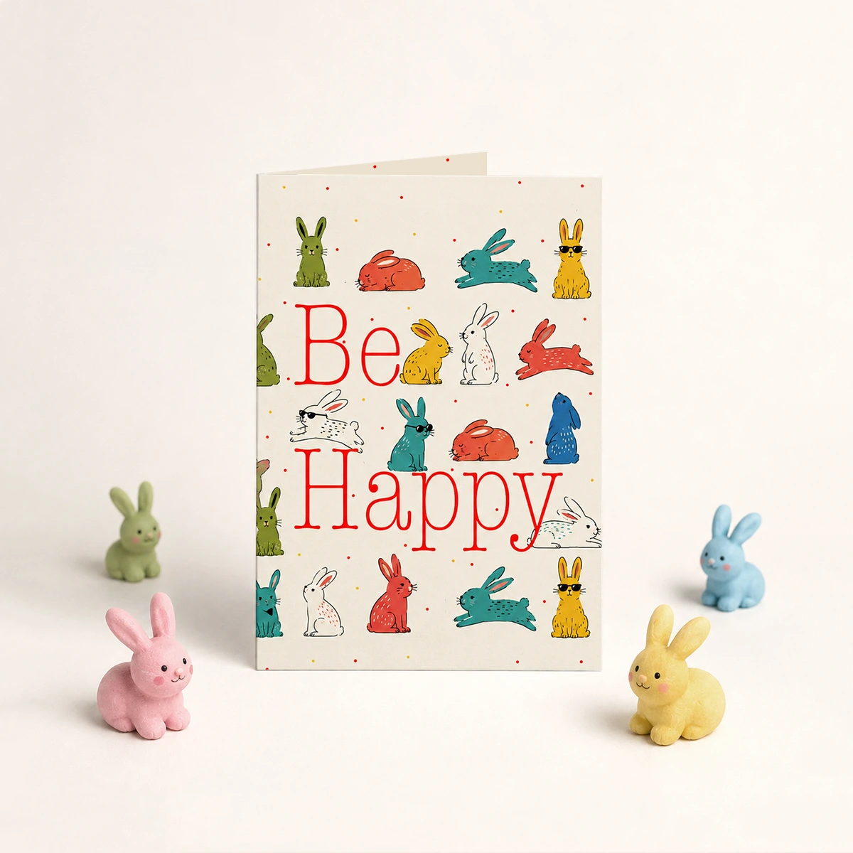 Be Happy Greeting Card