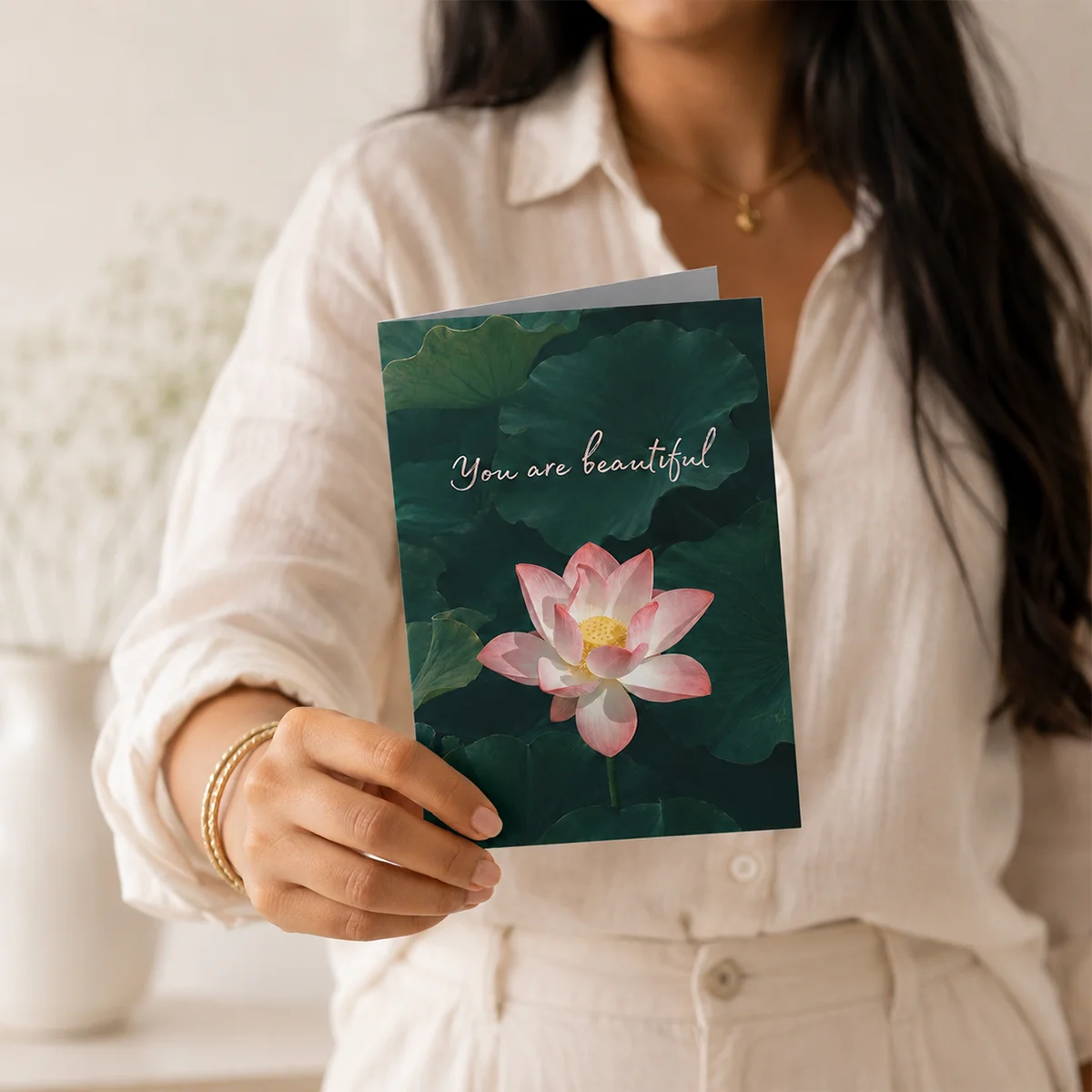 You are Beautiful Greeting Card