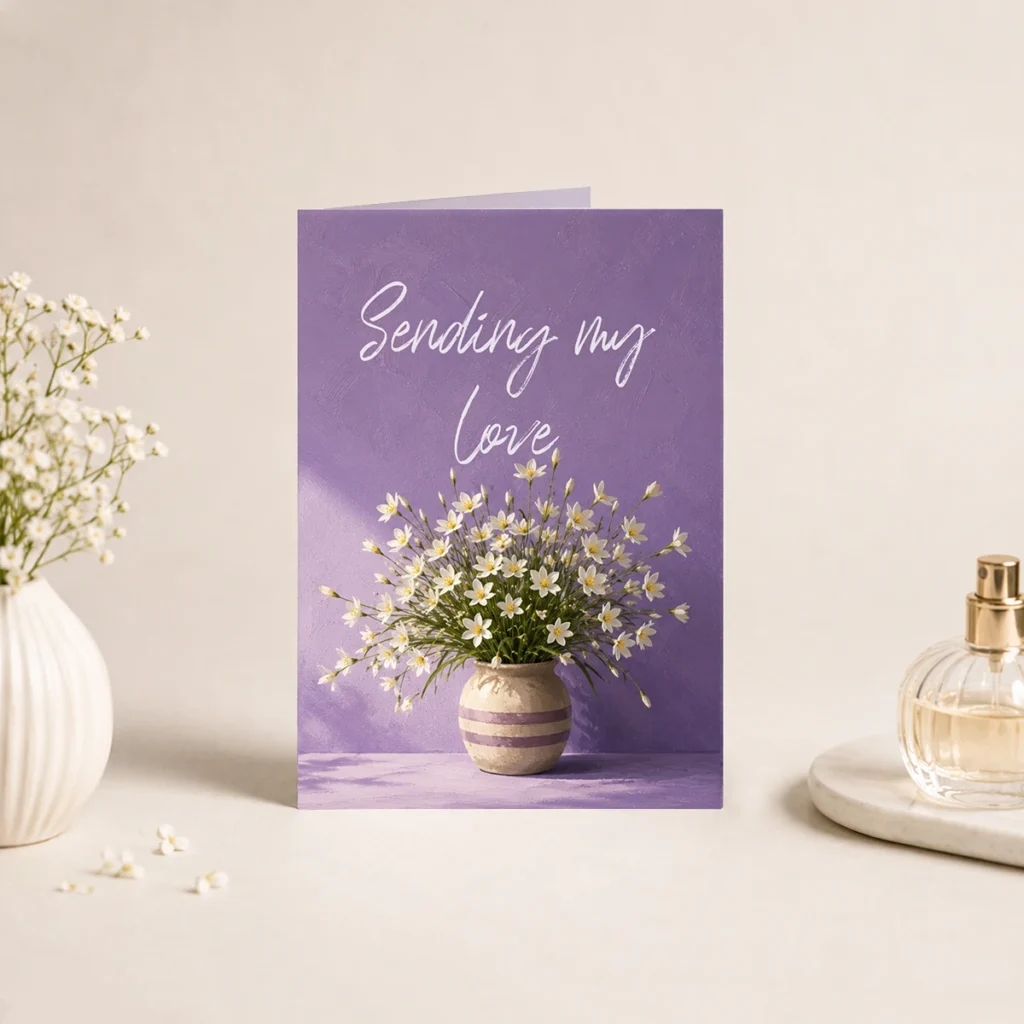 Sending My Greeting Card