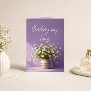 Sending My Greeting Card