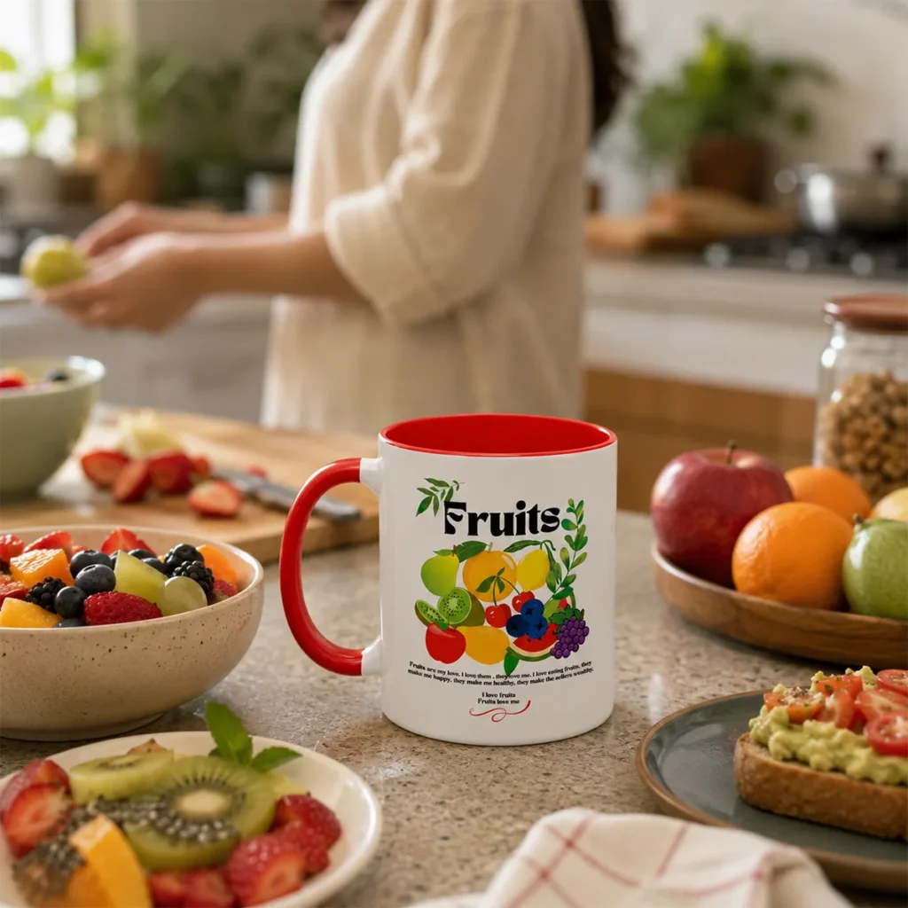 Fruits Ceramic Mug