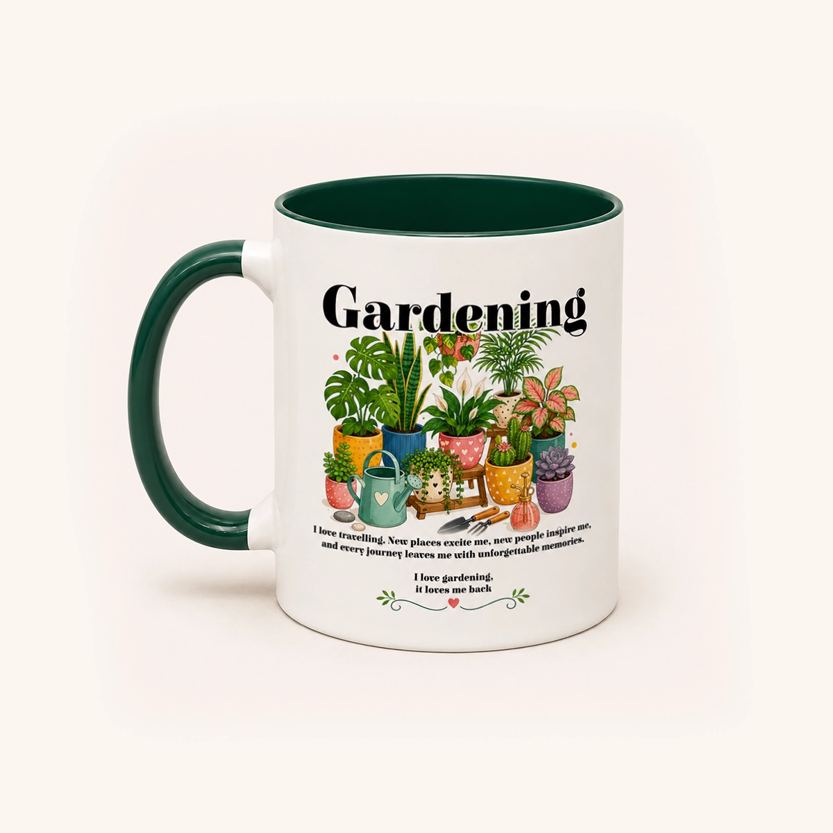 Gardening Ceramic Mug
