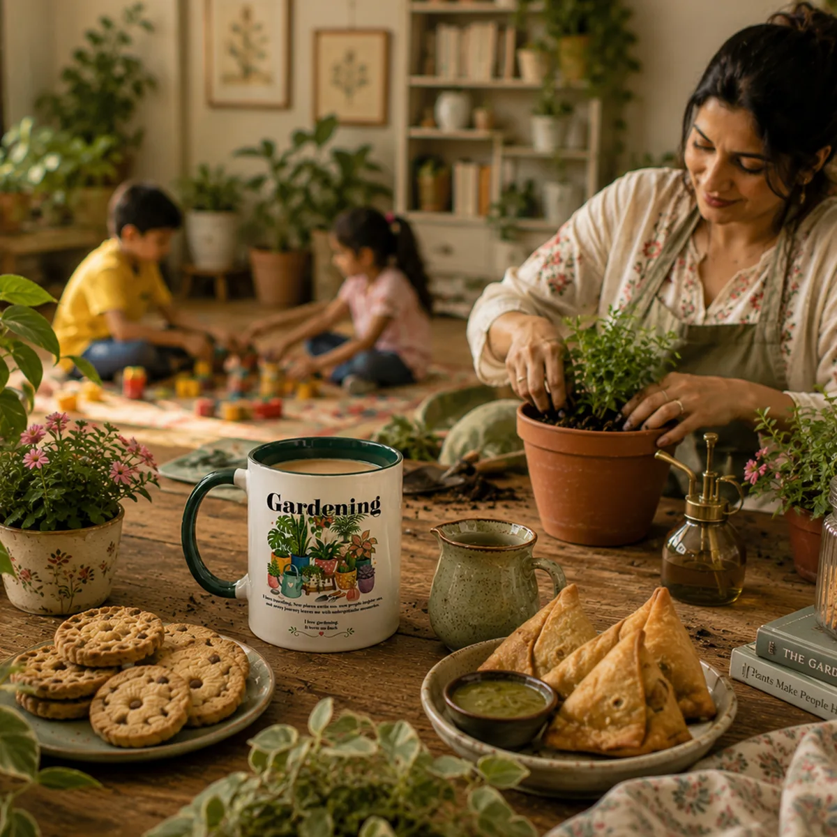 Gardening Ceramic Mug - Image 3