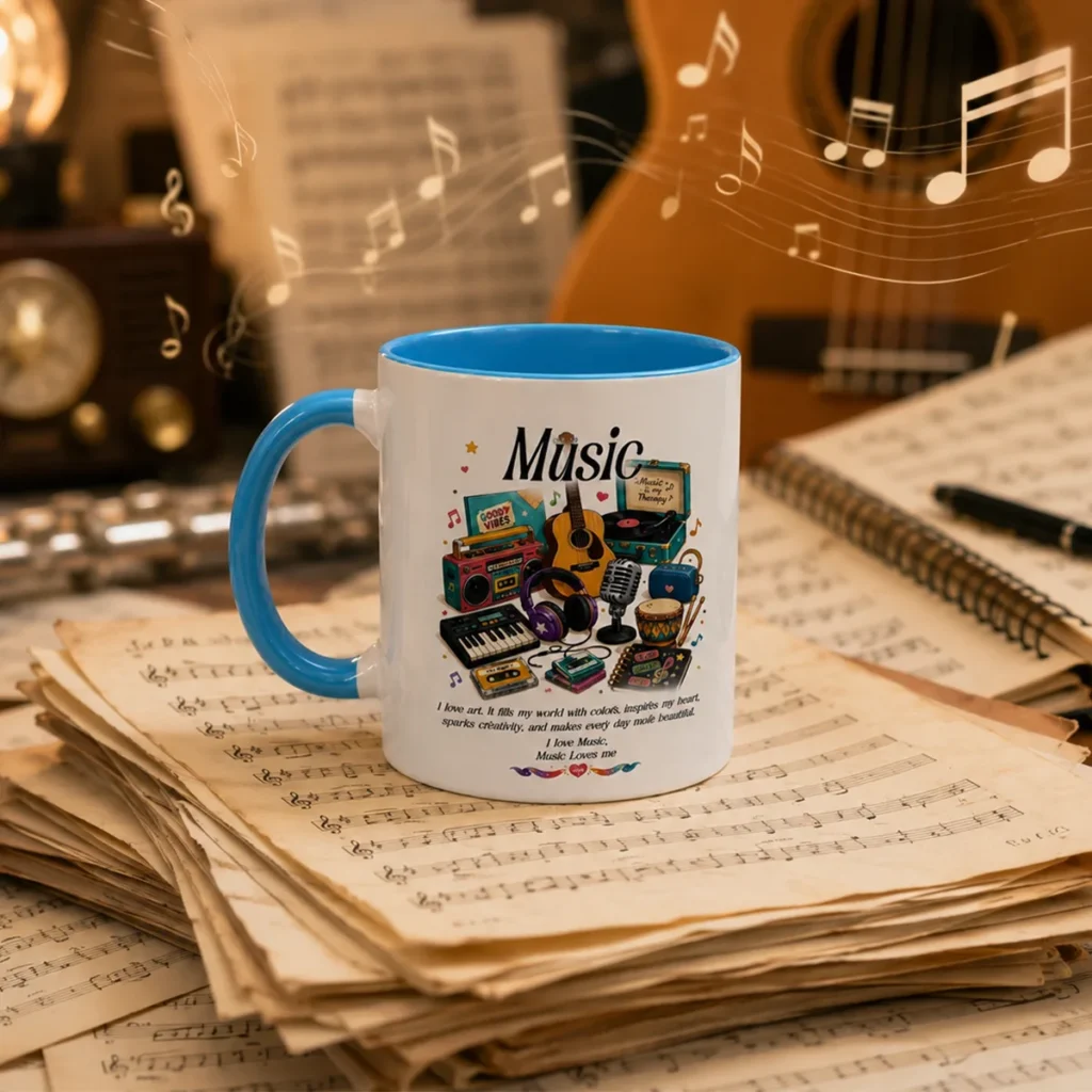 Music Ceramic Mug