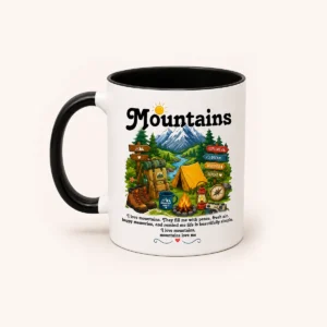Mountains Ceramic Mug