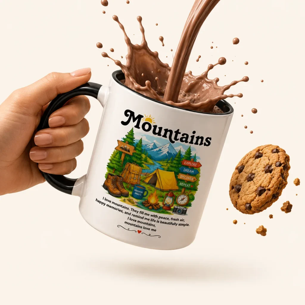Mountains Ceramic Mug