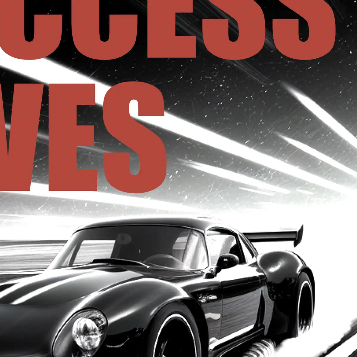 Success Loves High Speed Poster