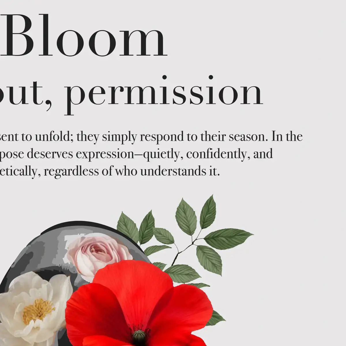 Bloom Poster