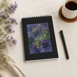 Lavender Pixel Sketchbook