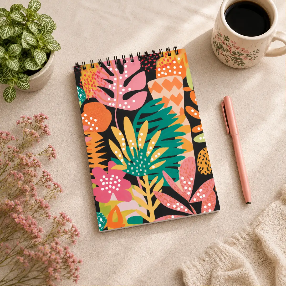 Floral Paradise Sketchbook