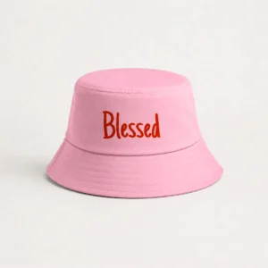 Blessed Bucket Hat_PBH_002_2_Lt Pink