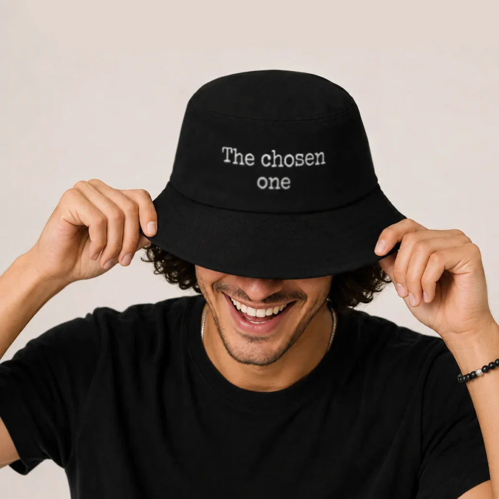 The Chosen One Printed Bucket Hat