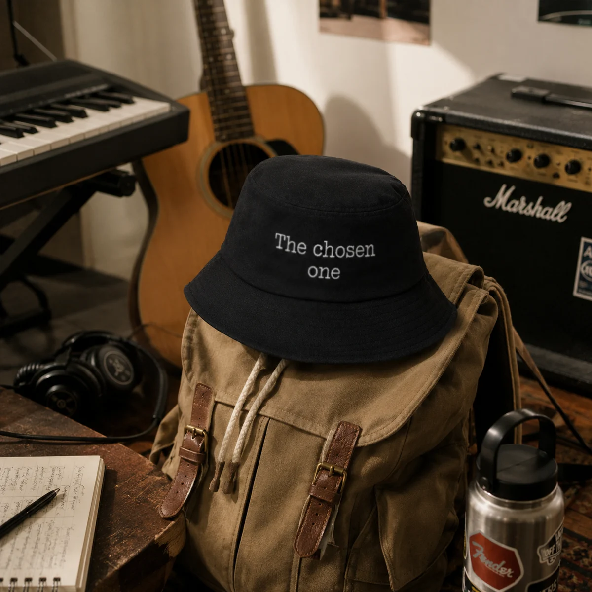 The Chosen One Printed Bucket Hat